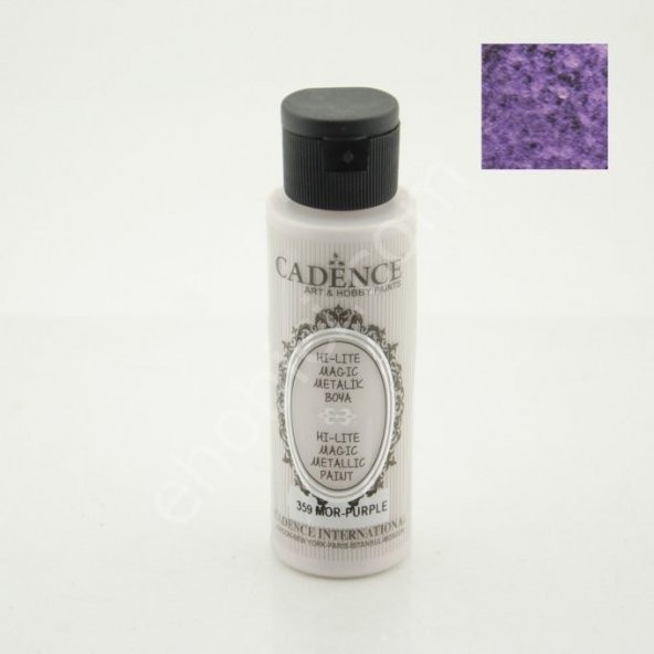 Cadence Hi-Lite Magic Metalik Boya 70ml Mor 359 ürün görseli 1