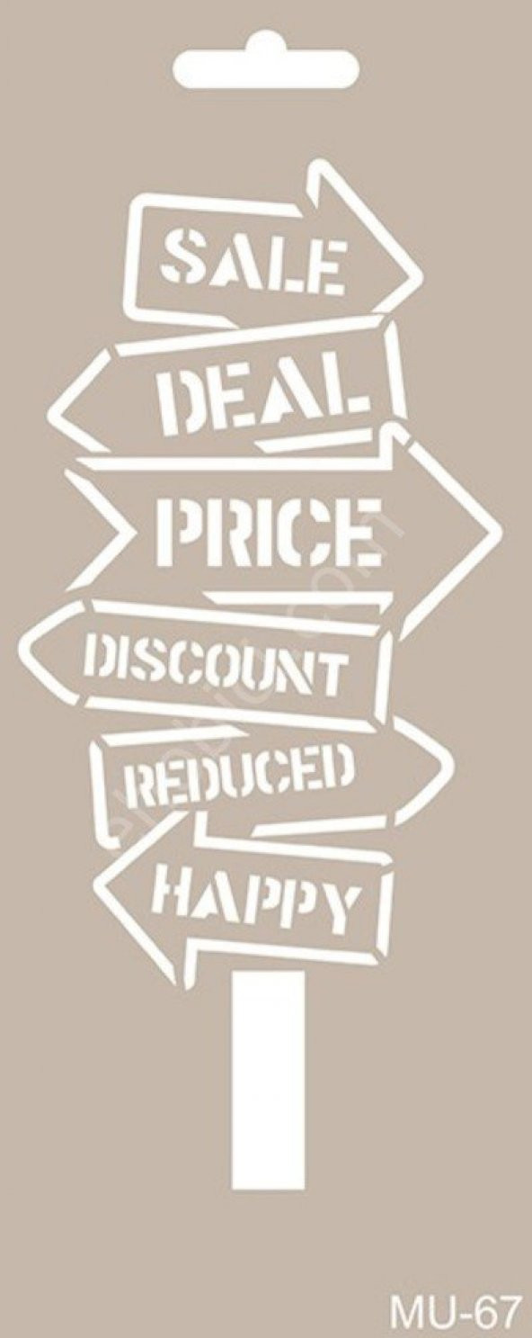 Cadence MU67 Mix Media Stencil - Resim 2