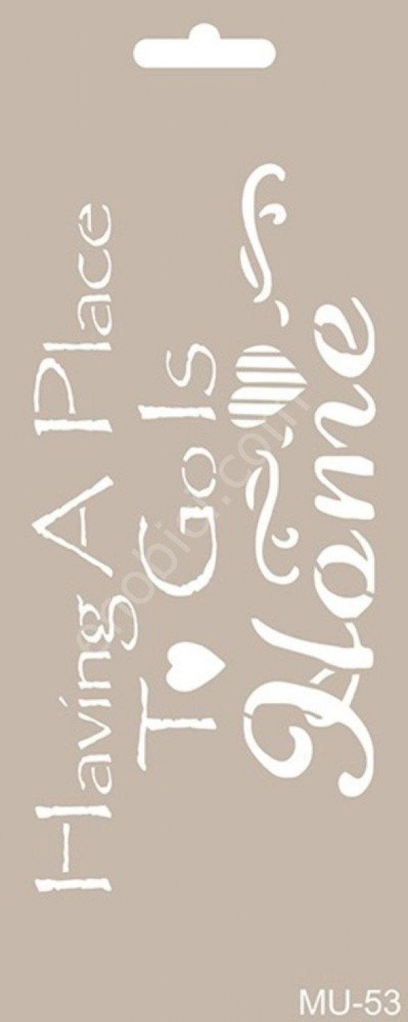 Cadence MU53 Mix Media Stencil - Resim 2