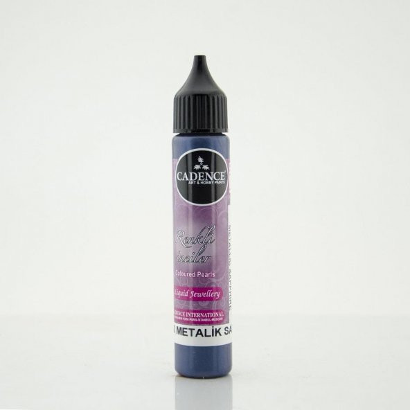 Cadence Renkli İnciler 25ML(cc) 590 Metalik Safir ürün görseli 1