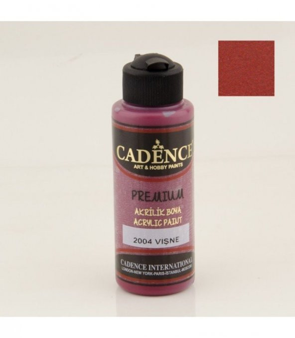Cadence Akrilik Boya 2004 Vişne Ahşap Boyası 120ML ürün görseli 1