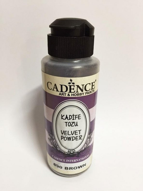 Cadence Velvet Kadife Tozu 120ml 890 Kahverengi ürün görseli 1