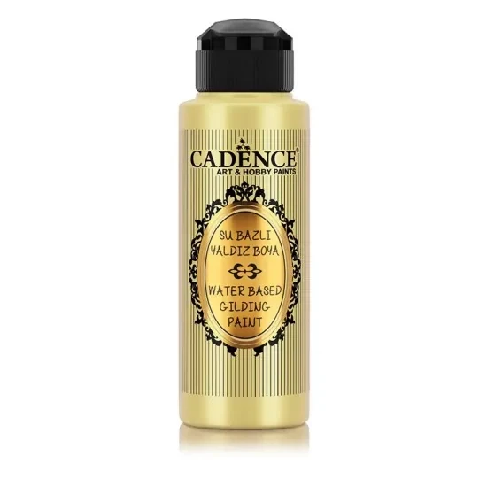 Cadence Su Bazlı Yaldız Boya 101 Yeşil Altın 120ML ürün görseli 1