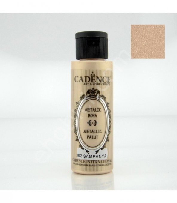 Cadence Metalik Boya - 202 Şampanya 70ML ürün görseli 1