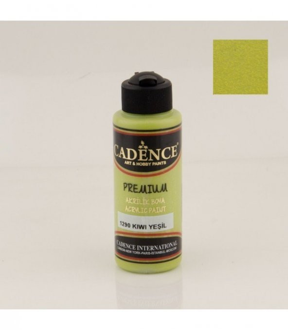Cadence Akrilik Boya 1290 Kivi Yeşil Ahşap Boyası 120ML ürün görseli 1