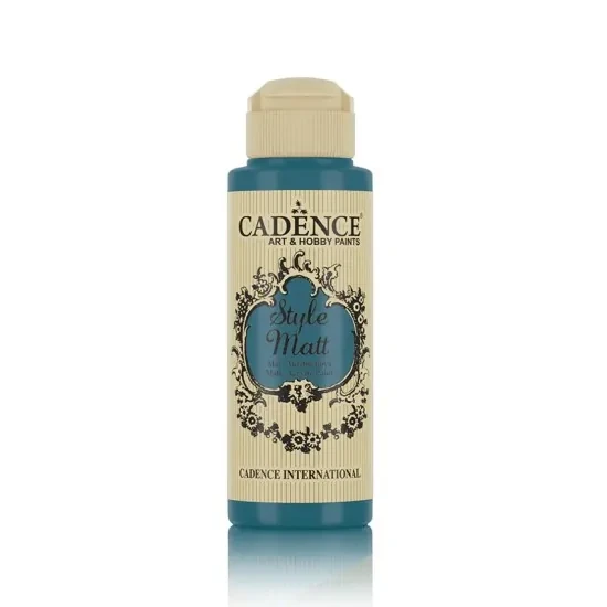 Cadence Style Matt Akrilik Boya S9062 Koyu Turkuaz 120ml ürün görseli 1