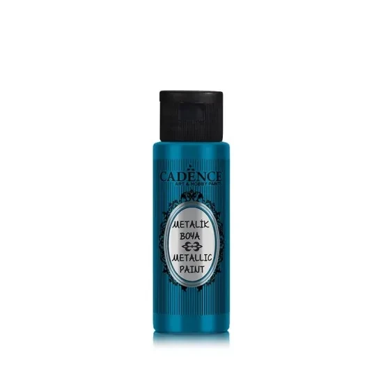 Cadence Metalik Boya 224 Koyu Turkuaz 70ML ürün görseli 1