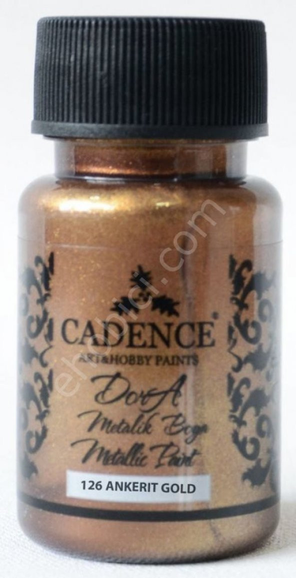 Cadence Dora Metalik Boya 126 Ankerit Altın 50ML ürün görseli 1
