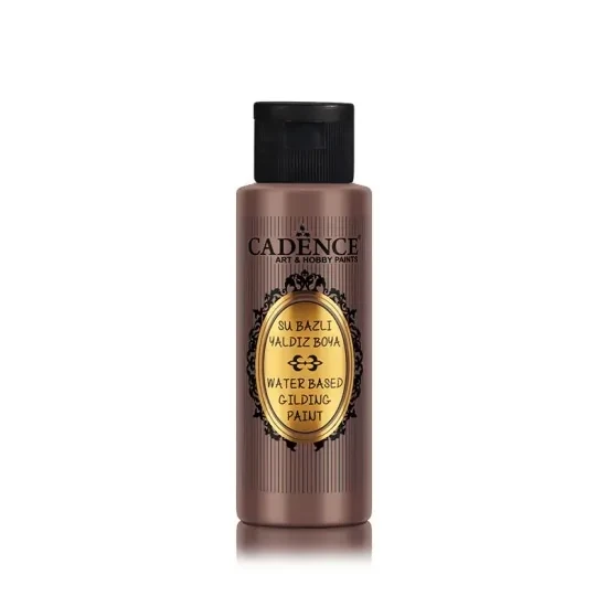 Cadence Su Bazlı Yaldız Boya 117 Açık Kahve 70ML ürün görseli 1