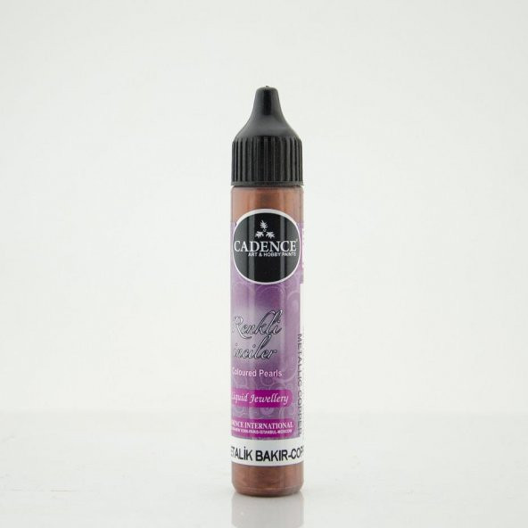 Cadence Renkli İnciler 25ML(cc) 585 Metalik Bakır ürün görseli 1
