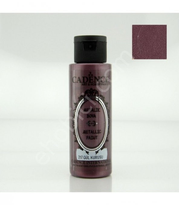Cadence Metalik Boya - 217 Gül Kurusu 70ML ürün görseli 1