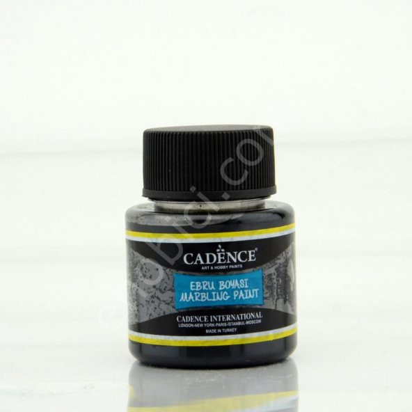 Cadence Ebru Boyası 860 Siyah 45ml ürün görseli 1