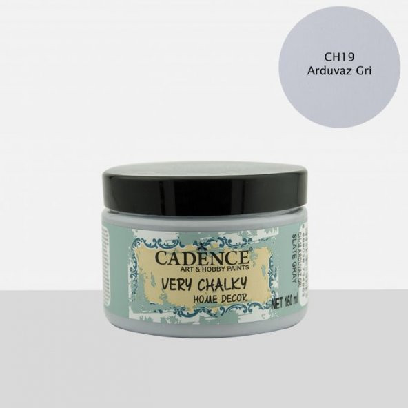CH19 Arduvaz Gri - 150ML Cadence Very Chalky Home Decor ürün görseli 1