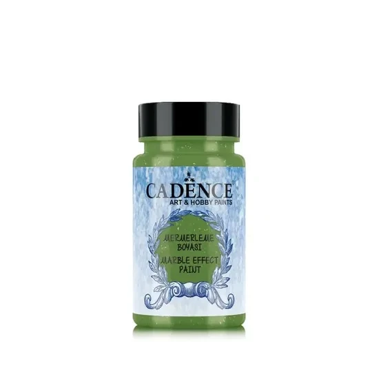 Cadence Marble Efect Metalik Mermerleme Boyası 184 Koyu Yeşil ürün görseli 1
