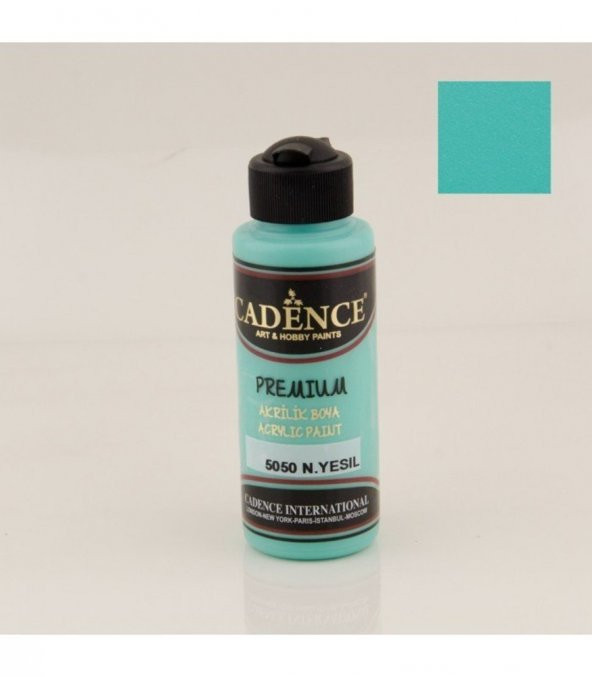 Cadence Akrilik Boya 5050 N. Yeşil Ahşap Boyası 120ML ürün görseli 1
