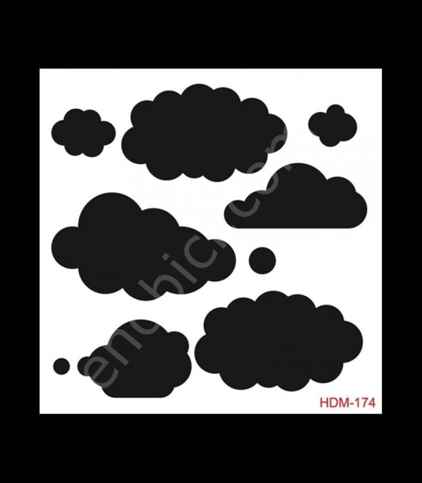 HDM174 Cadence Home Dekor Stencil 25x25 ürün görseli 1