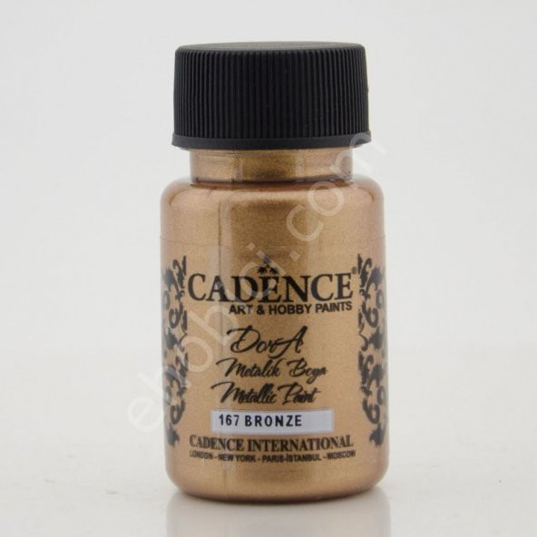 Cadence Dora Metalik Boya 167 Bronz 50ML ürün görseli 1