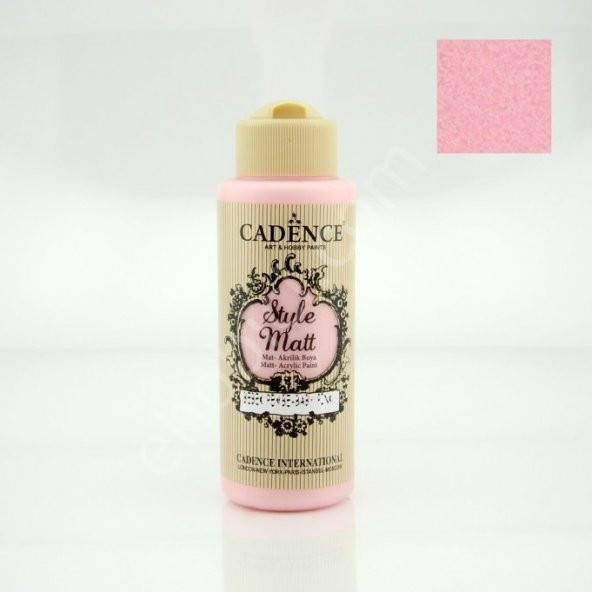 Cadence Style Matt Akrilik Boya S9020 Bebek Pembe 120ml ürün görseli 1