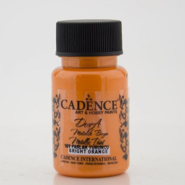 Cadence Dora Metalik Boya 169 Parlak Turuncu 50ML ürün görseli 1