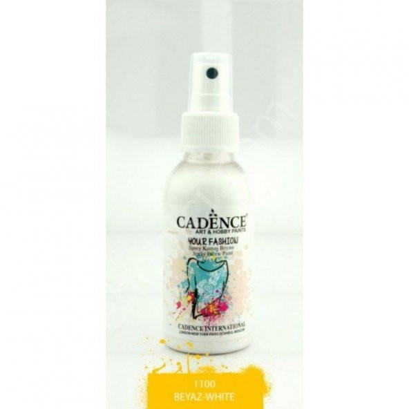 Cadence Your Fashion Sprey Kumaş Boyası - 1100 Beyaz ürün görseli 1
