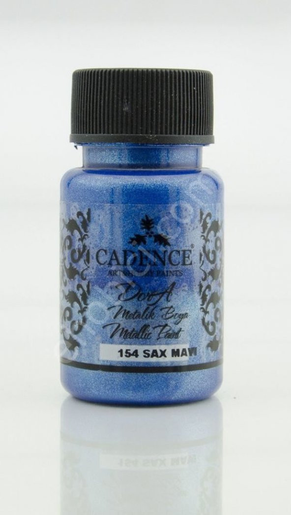 Cadence Dora Metalik Boya 154 Sax Mavi 50ML ürün görseli 1