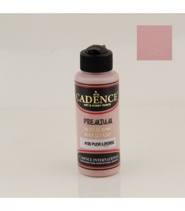Cadence Akrilik Boya 4100 Pudra Pembe Ahşap Boyası 120ML ürün görseli 1