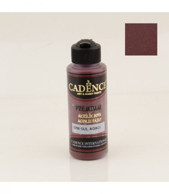 Cadence Akrilik Boya 1256 Gül Ağacı Ahşap Boyası 120ML ürün görseli 1