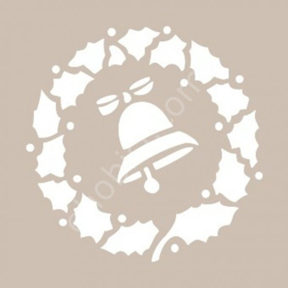 YB48 22x22 Cadence Yuvarlak Seri Stencil - Resim 2