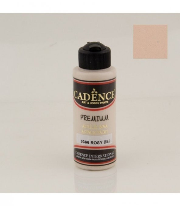 Cadence Akrilik Boya 0366 Rosy Bej Ahşap Boyası 120ML ürün görseli 1