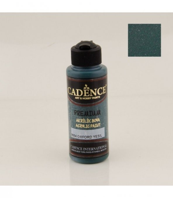 Cadence Akrilik Boya 9054 Oxford Yeşili Ahşap Boyası 120ML ürün görseli 1