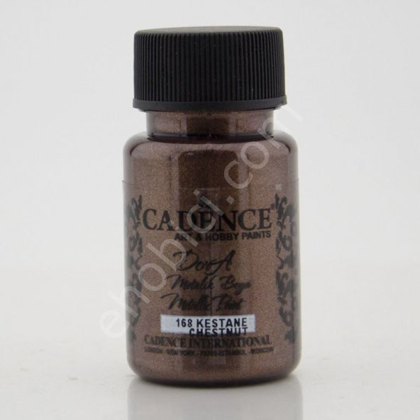 Cadence Dora Metalik Boya 168 Kestane 50ML ürün görseli 1