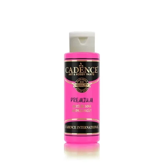 Cadence Fosforlu Akrilik Boya 70ml Florasan Pembe ürün görseli 1