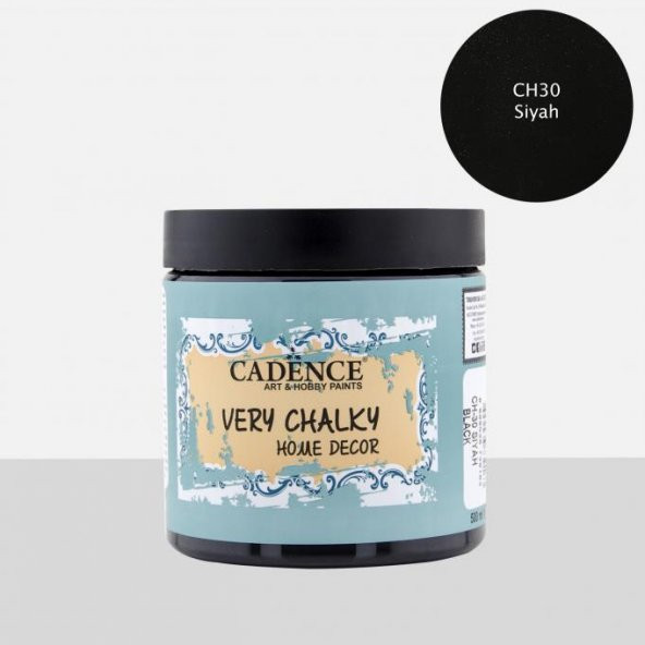 CH30 Siyah - 500ML Cadence Very Chalky Home Decor ürün görseli 1