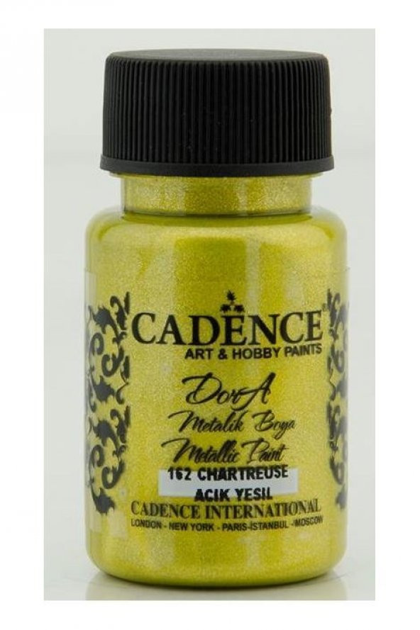 Cadence Dora Metalik Boya 162 Açık Yeşil 50ML ürün görseli 1