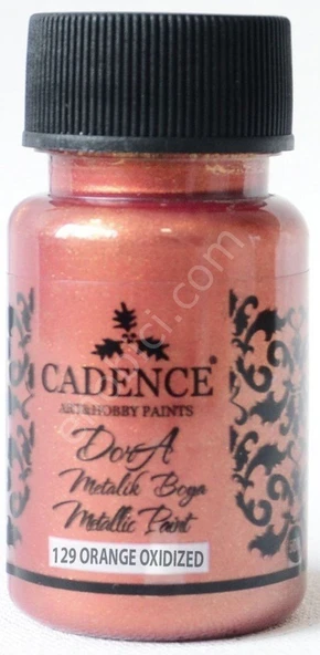 Cadence Dora Metalik Boya 129 Oksit Turuncu 50ML ürün görseli 1