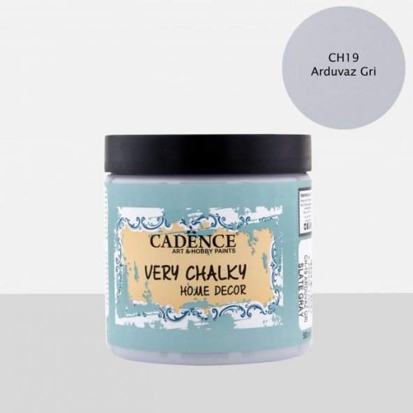 CH19 Arduvaz Gri - 500ML Cadence Very Chalky Home Decor ürün görseli 1
