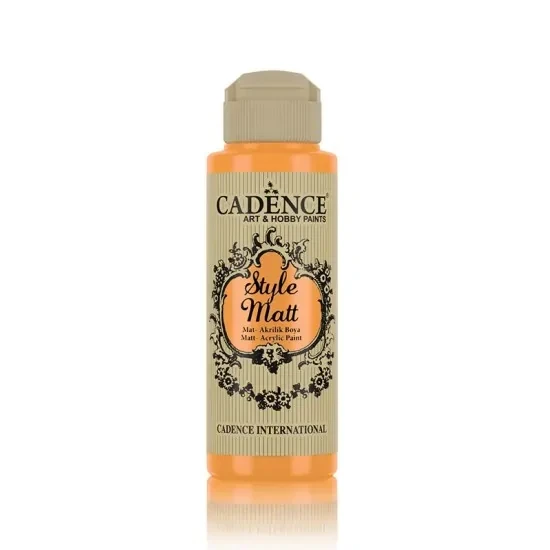 Cadence Style Matt Akrilik Boya S9014 Bal Kabağı 120ml ürün görseli 1
