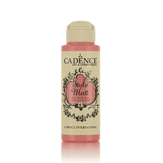 Cadence Style Matt Akrilik Boya S9019 Flamingo Pembe 120ml ürün görseli 1