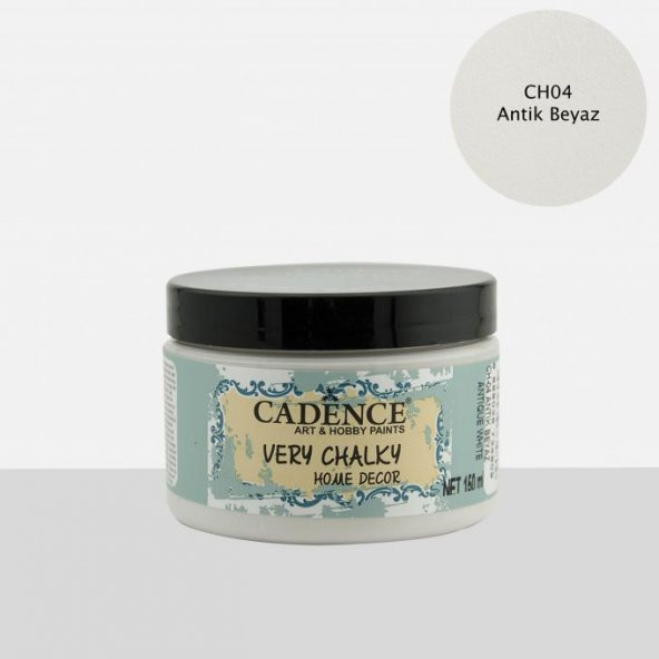 CH04 Antik Beyaz - 150ML Cadence Very Chalky Home Decor ürün görseli 1