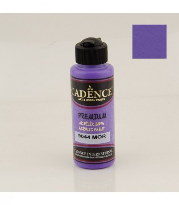 Cadence Akrilik Boya 9044 Mor Ahşap Boyası 120ML ürün görseli 1