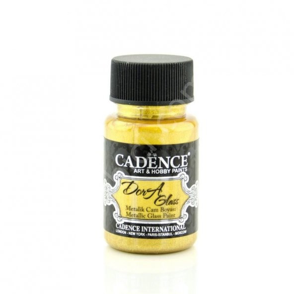 Cadence Dora Glass Cam ve Porselen Boyası - 3136 Rich Gold ürün görseli 1