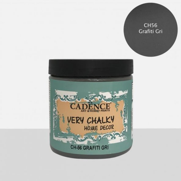 CH56 Grafiti Gri - 500ML Cadence Very Chalky Home Decor ürün görseli 1