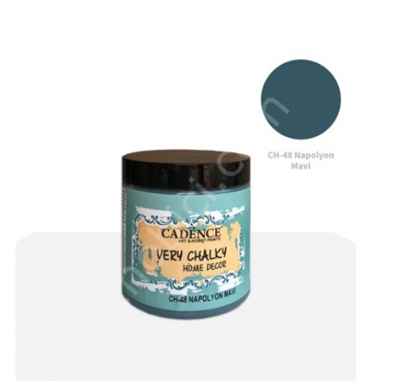 CH48 Napolyon Mavi - 500ML Cadence Very Chalky Home Decor ürün görseli 1