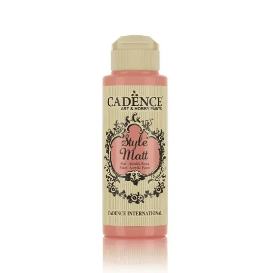 Cadence Style Matt Akrilik Boya S9013 Açık Mercan 120ml ürün görseli 1