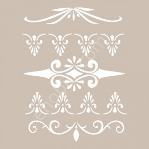 AS513 - Cadence A4 Stencil - Resim 2