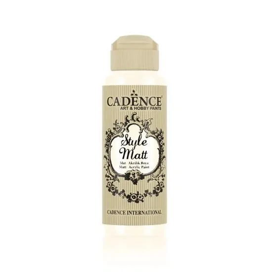 Cadence Style Matt Akrilik Boya S9004 Taffy 120ml ürün görseli 1