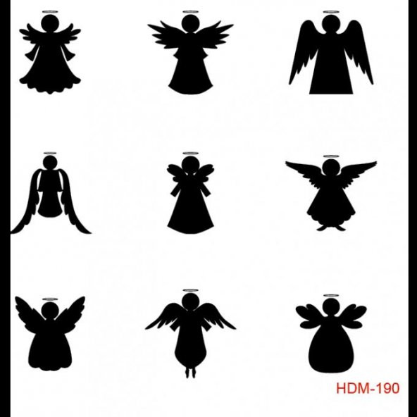 Cadence Home Dekor Stencil 25x25 HDM190 ürün görseli 1