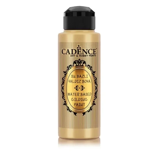 Cadence Su Bazlı Yaldız Boya 100 Altın 120ML ürün görseli 1