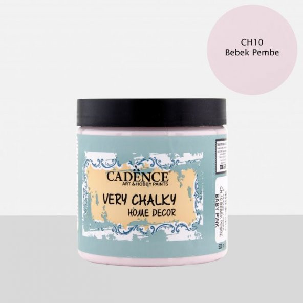 CH10 Bebek Pembe - 500ML Cadence Very Chalky Home Decor ürün görseli 1