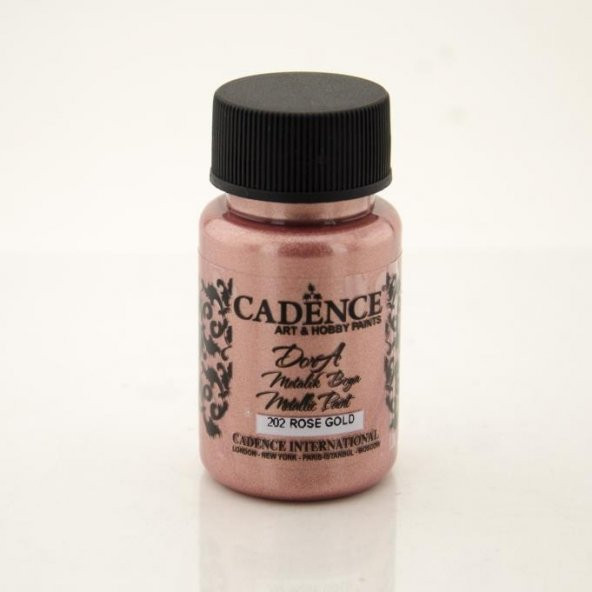Cadence Dora Metalik Boya 202 Rose Gold 50ML ürün görseli 1